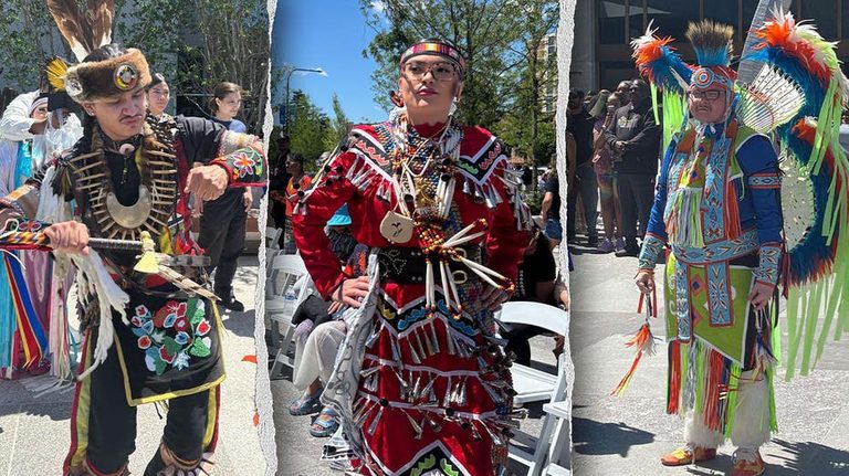 Obama Center Opens With Native American Dance