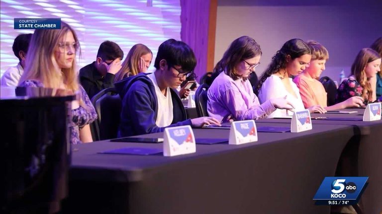 Oklahoma Students Prepare For Civics Bee State Finals