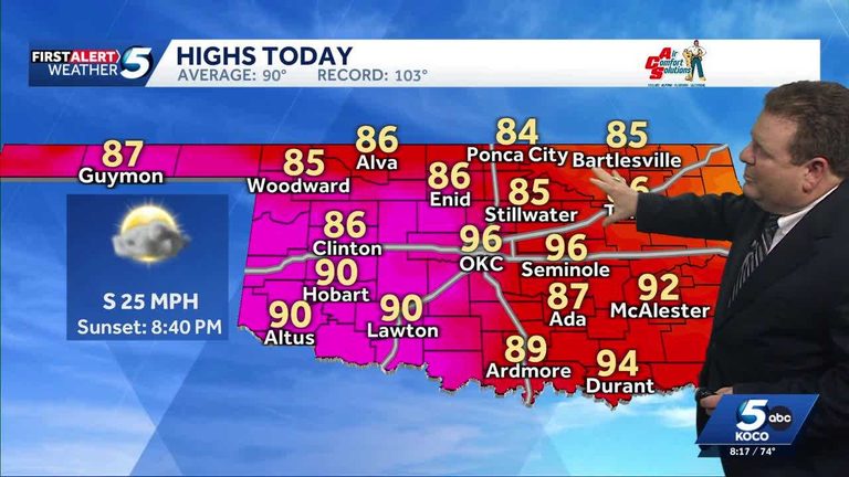 Oklahoma Weather Heat Ramps Up After Rain