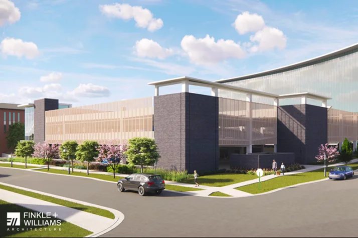 Olathe Parking Garage Construction Begins