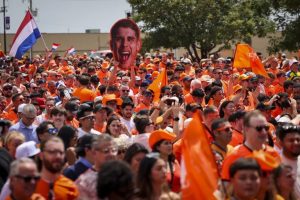 Orange Army Brings Joy To Arlington