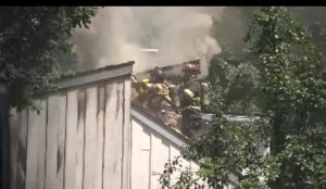 Orange County Home Hit By Lightning