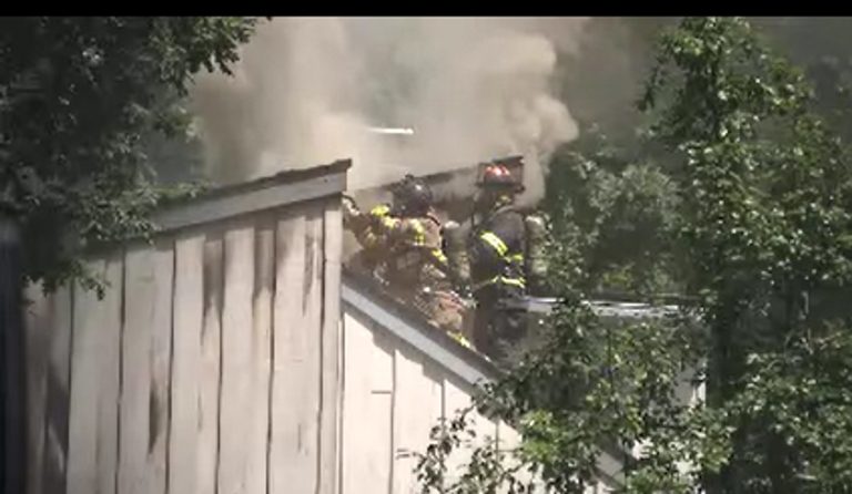 Orange County Home Hit By Lightning
