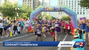 Orlando S Community Rainbow Run Honors Pulse Victims Supports Memorial