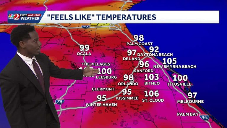 Orlando Sees Warmest Air Of The Year
