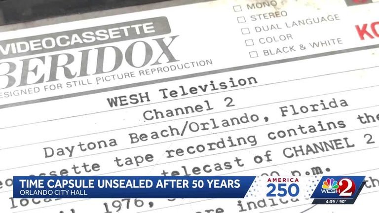 Orlando Time Capsule Opened