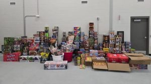 Oshkosh Police Seize Illegal Fireworks