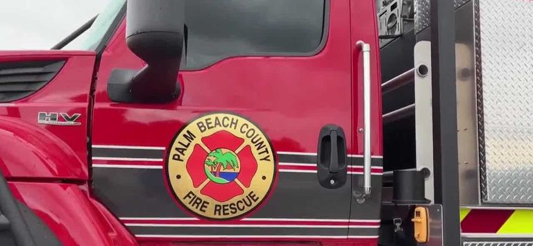 Palm Beach County Fire Rescue Investigates Oil Leak