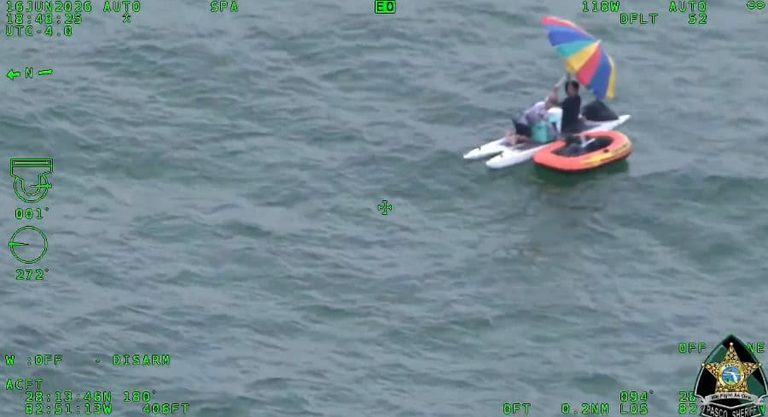 Pasco County Agencies Team Up For Paddleboarder Rescue
