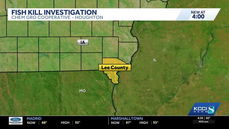 Pesticide Spill In Lee County Creek Causes Fish Kill