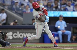 Phillies Adolis Garcia Exits Game With Injury
