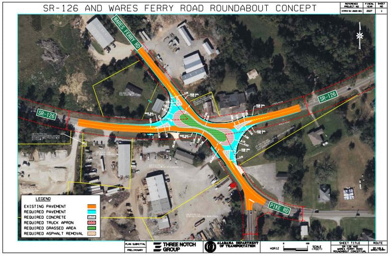 Pike Road Roundabout Proposal