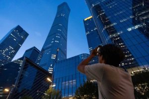 Plane Crashes Into Beijing Skyscraper