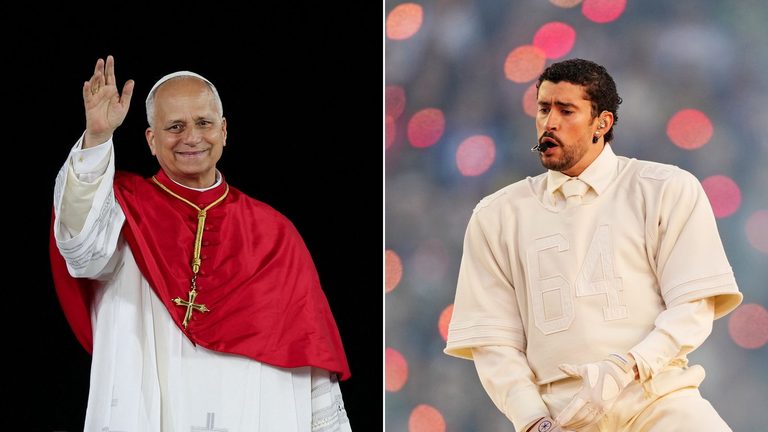 Pope Meets Bad Bunny