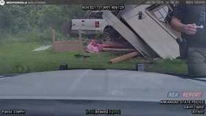 Prairie County Pursuit Ends In Crash Meth Seizure