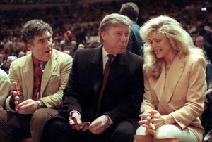President Trump Returns To Nyc For Knicks Nba Finals Game