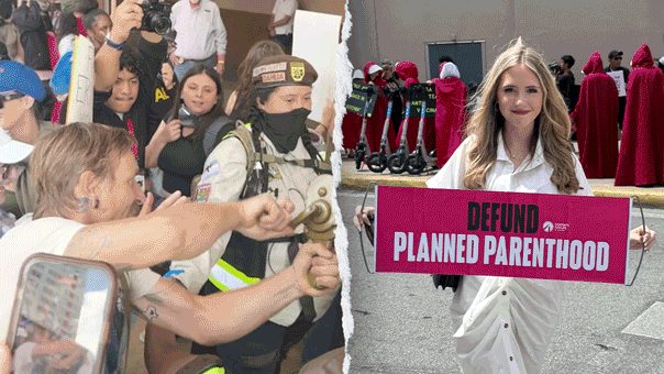 Pro Life Spokeswoman Mobbed By Antifa