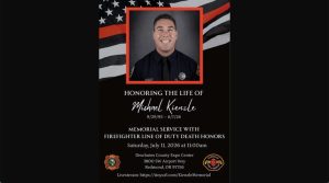 Redmond Honors Fallen Firefighter