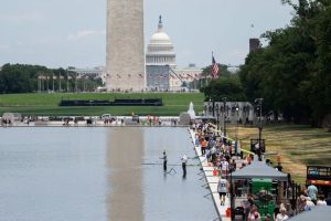 Reflecting Pool To Be Drained Again