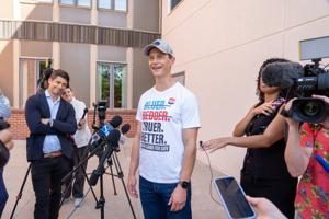 Rob Sand Launches Iowa Governor Campaign With Support From Kentucky S Beshear