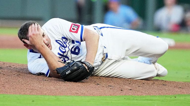 Royals Pitcher Hit By 107Mph Liner
