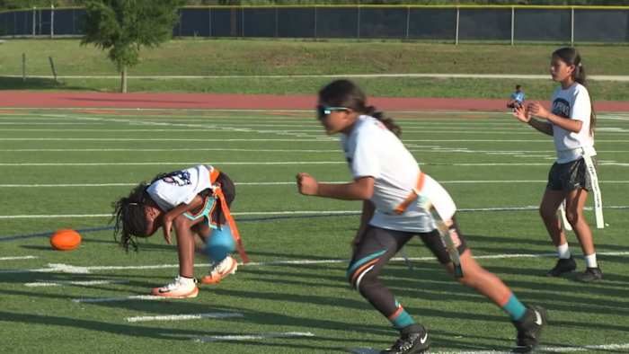 Sa Lady Dolphins Elite 10U Flag Football Team Heads To Nationals