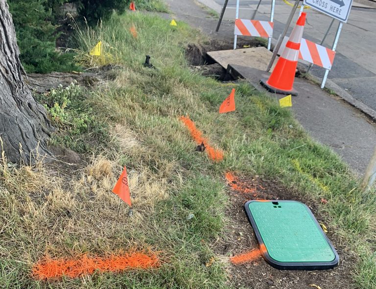 Salem Residents Upset Over Fiber Optic Installation