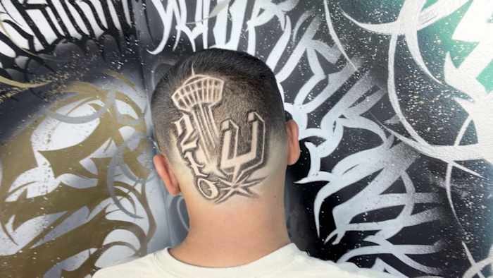 San Antonio Barbershops Celebrate Spurs With Themed Haircuts