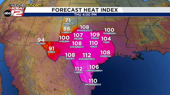 San Antonio Expects Heat Storms