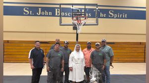 San Antonio Zoo Honors Spurs Supporting Salesian Sisters With Tickets And Hoop