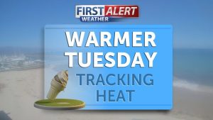 Santa Barbara County Warmer Tuesday