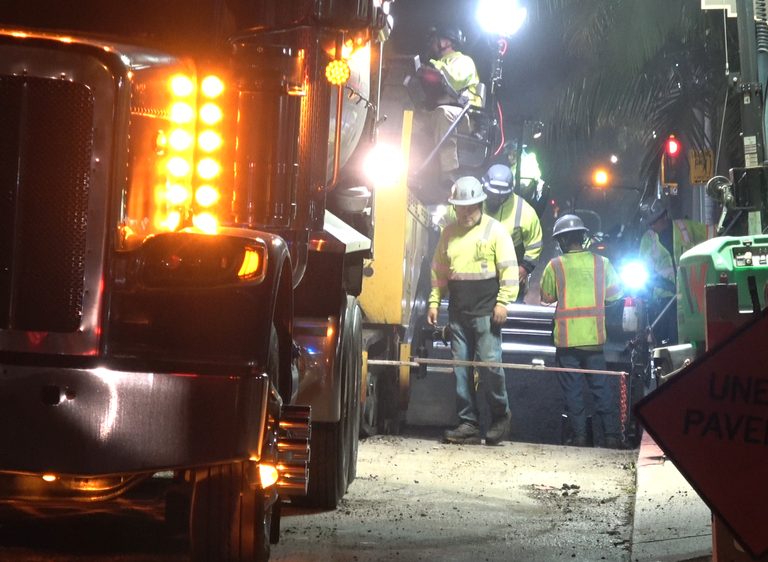 Santa Barbara Street Gets Fresh Asphalt