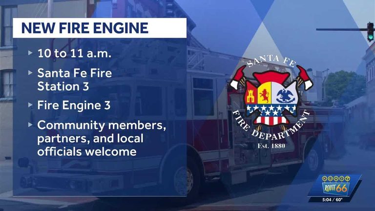 Santa Fe Fire Department Adds Engine 3