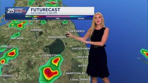 Saturday Forecast Showers And Heat