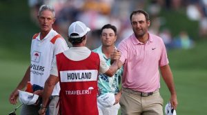 Scheffler Forces Playoff At Travelers