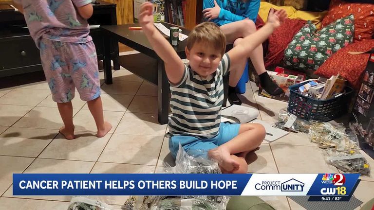Seminole County Boy Leads Lego Drive