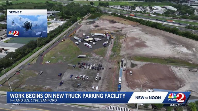 Seminole County Truck Stop Breaks Ground