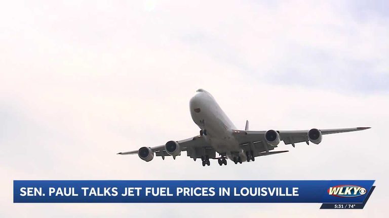Sen Rand Paul Discusses Fuel Costs