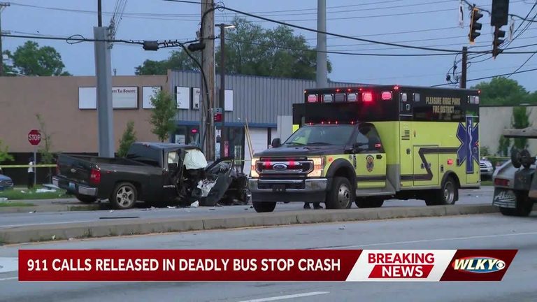 Shively Bus Stop Crash