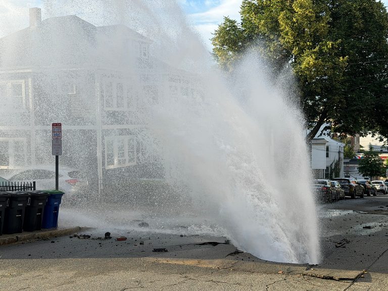 Somerville Water Main Break