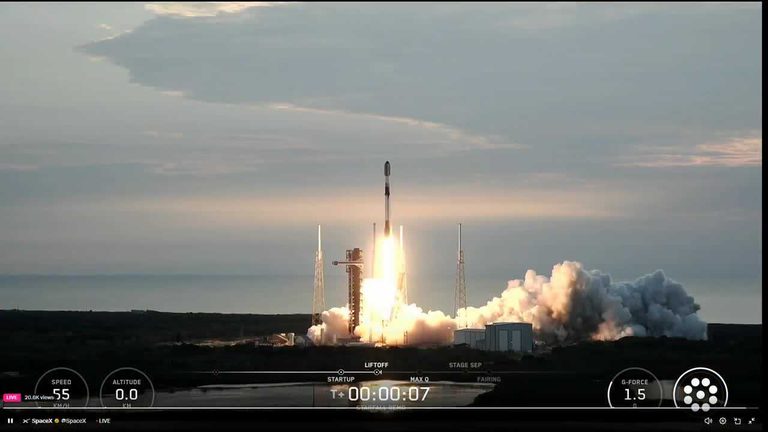 Spacex Launches Starfall Demo Mission