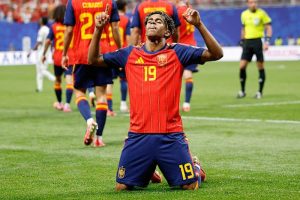 Spain S Lamine Yamal Scores In World Cup Debut