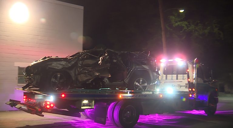Stolen Suv Crashes Into Mill Creek