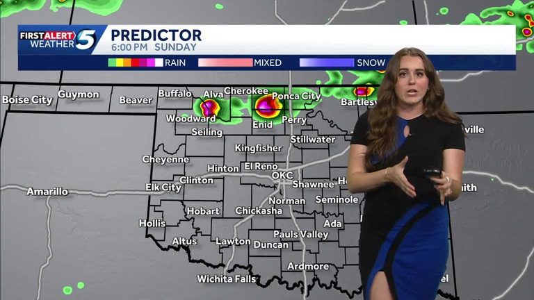 Storm Risk Rising In Oklahoma