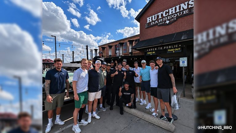 Swedish Soccer Team Visits Frisco S Hutchins Bbq