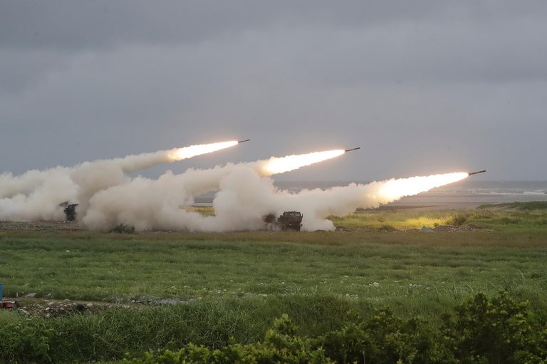 Taiwan Tests Us Supplied Rocket System