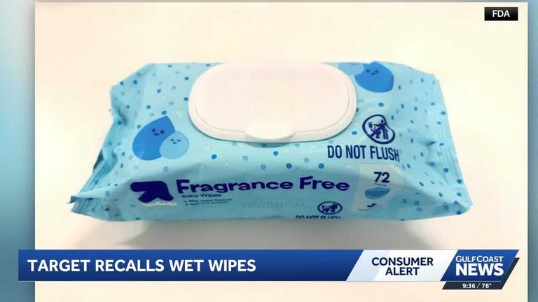 Target Recalls Baby Wipes Due To Bacteria Contamination
