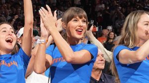 Taylor Swift Attends Knicks Game