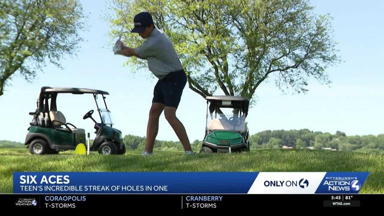 Teen Golfer Achieves 6 Holes In One