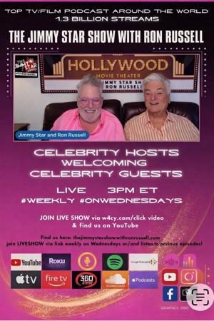 The Jimmy Star Show With Ron Russell Tops U S Film Interviews Chart